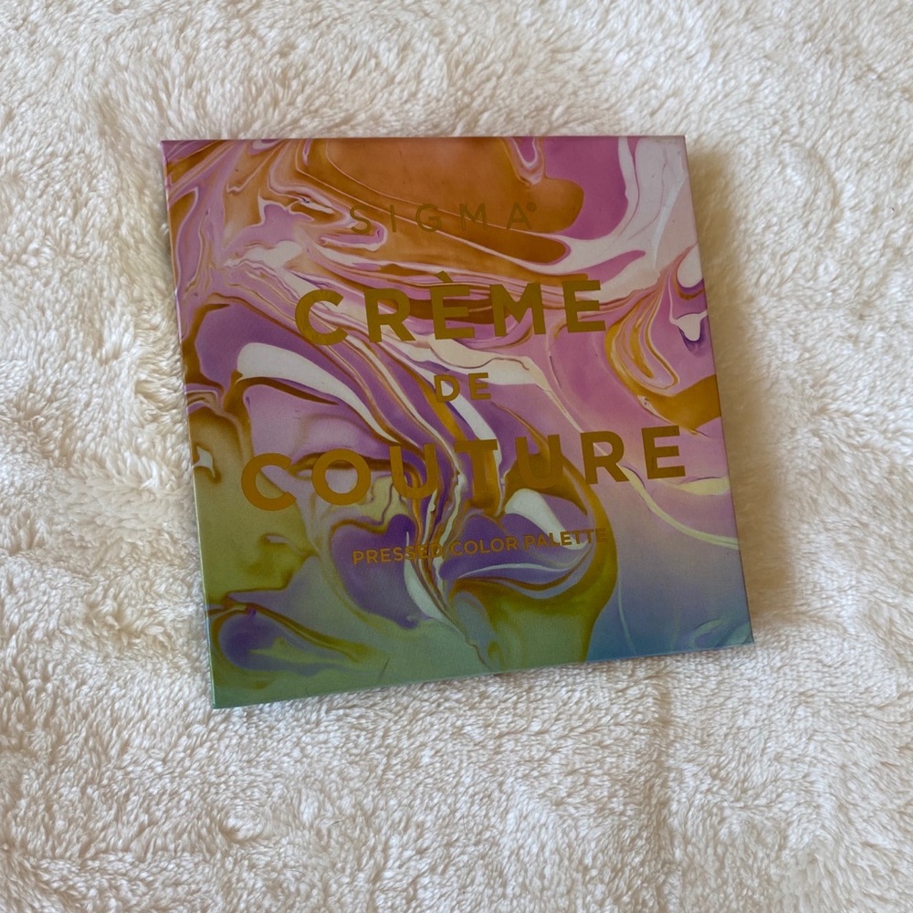 Sigma Creme De Couture Palette LE USED